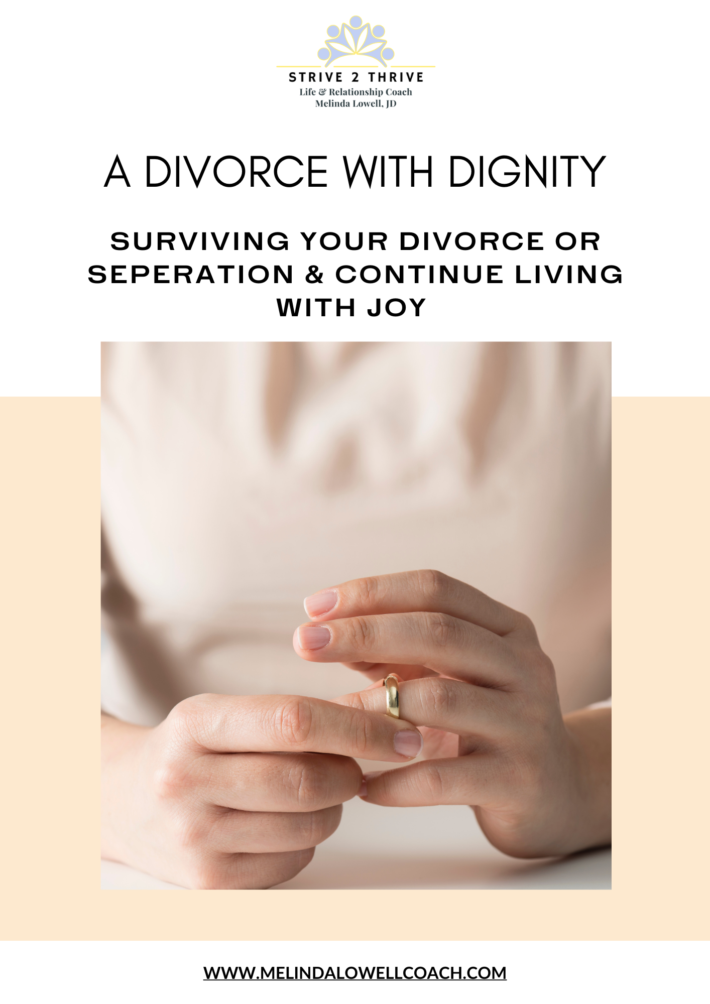 A divorce with dignityebook for lead magnet